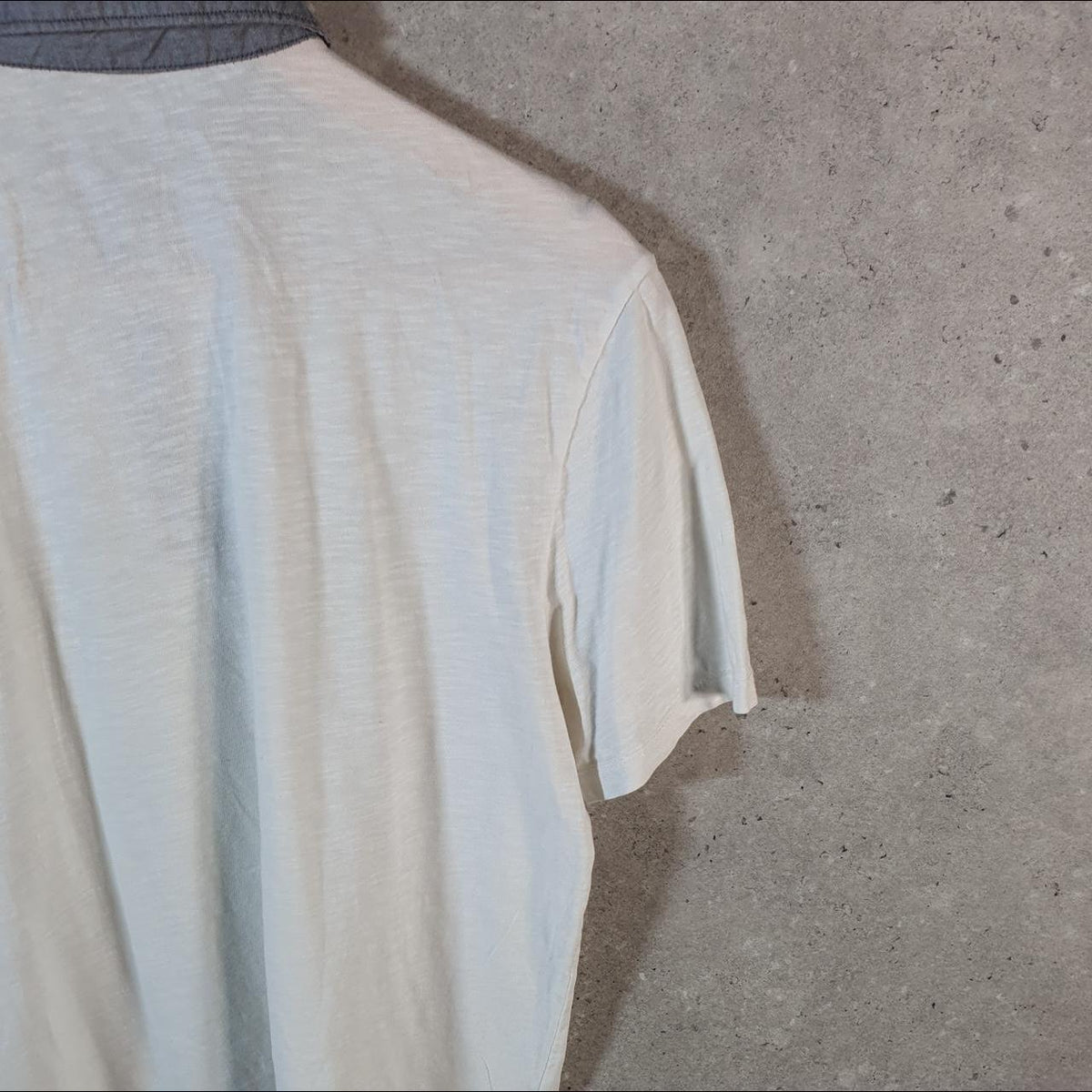 Vintage Calvin Klein Polo Shirt Men’s Medium White Body Fit Printed Logo