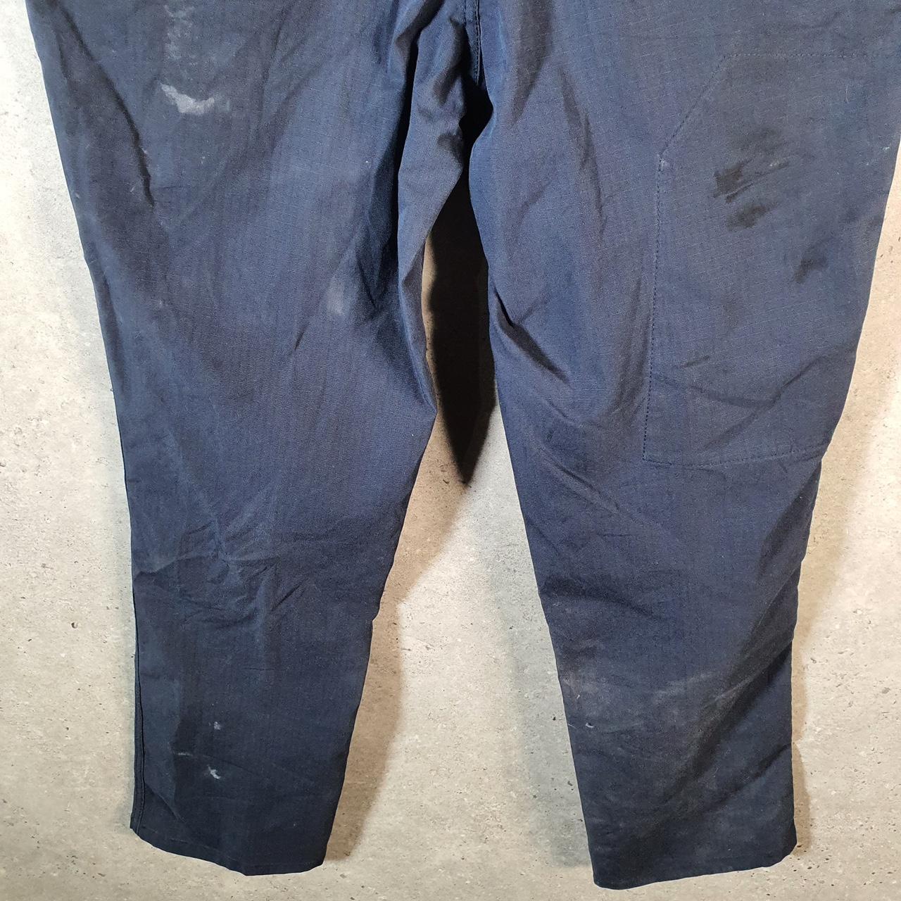 Vintage Carhartt Carpenter Trousers Mens W30 L30 Navy Blue Relaxed Fit Workwear USA
