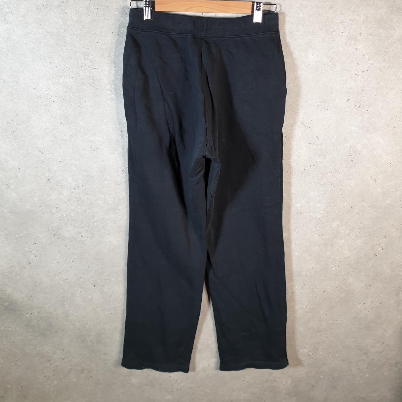 Vintage Nike Sweatpant Joggers Mens Small Black Swoosh Sports Tracksuit Big Fish Vintage