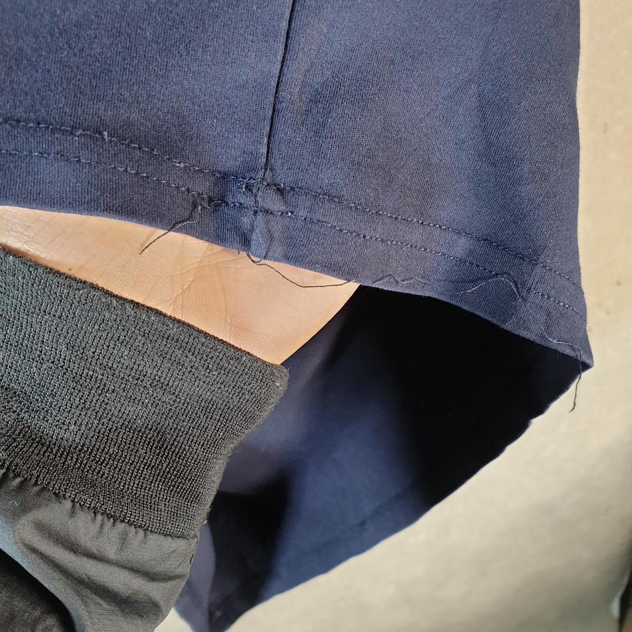 Vintage Tommy Hilfiger Polo Shirt Men’s XL Navy Blue Custom Fit Embroidered Logo