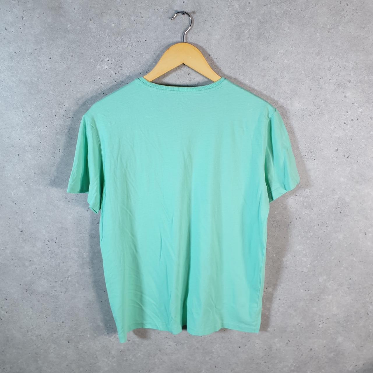 Vintage Ralph Lauren Polo T Shirt Men’s Small Blue Embroidered Classic Fit Pony C8608