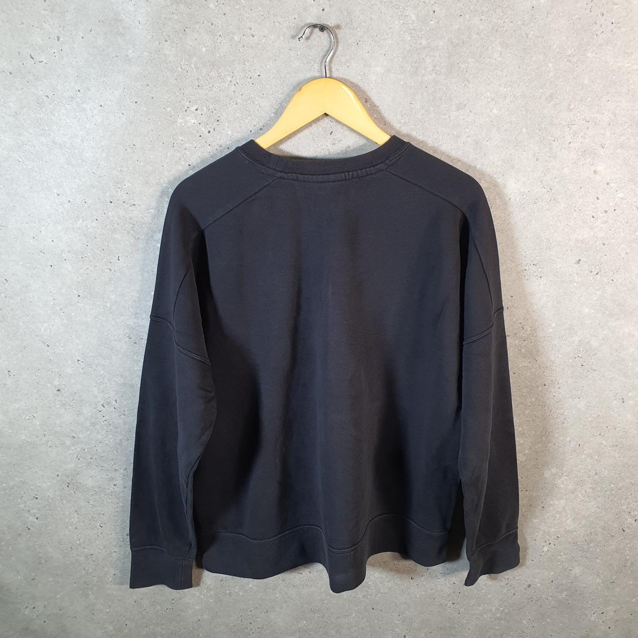 Vintage Nike Air Sweatshirt Men’s Large Black Swoosh Y2K Pullover Logo