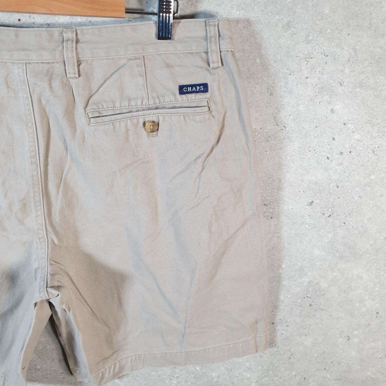 Vintage Chaps Ralph Lauren Polo Shorts Jorts Cargo Men’s W38 Brown Baggy Cotton