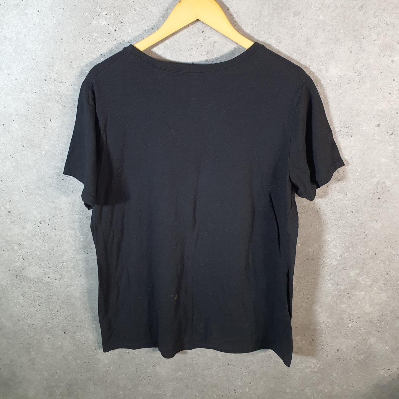 Vintage Disney Land Mickey Mouse T Shirt Girls 2XL Black Logo Graphic Cartoon