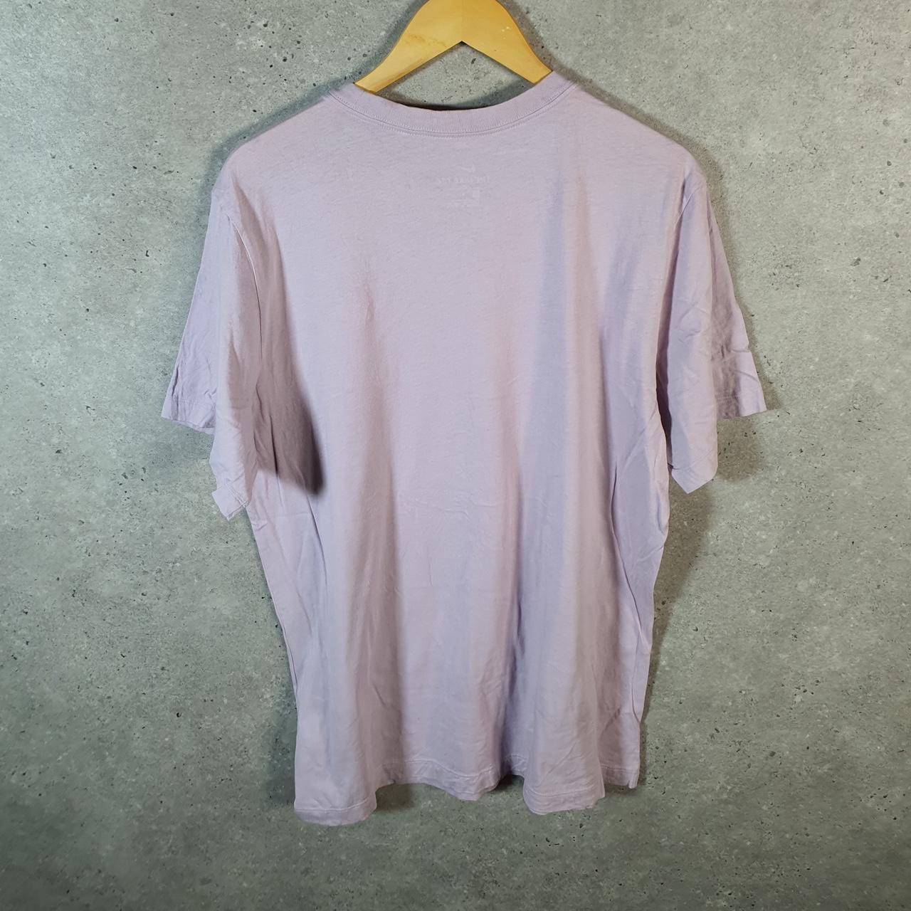 Vintage Nike Club Embroidered T Shirt Men’s Large Pink Swoosh Y2K Pullover Logo