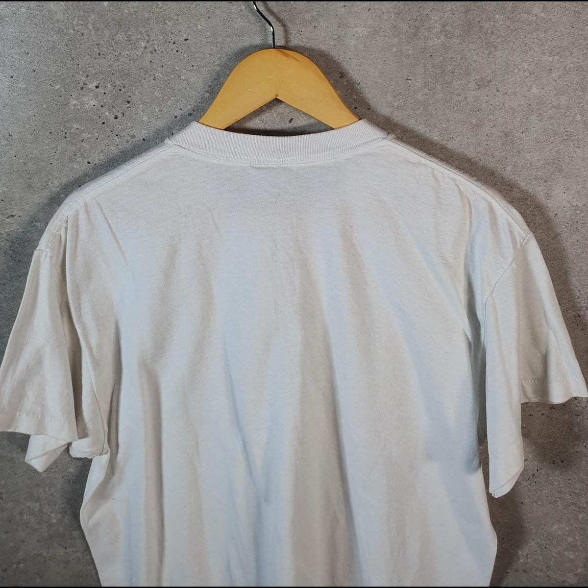 Vintage Oneita Power Virginia Air Waves 90s Single Stitch T Shirt Men’s Large White C9638