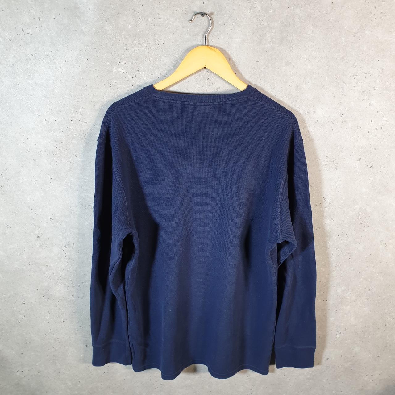Vintage Ralph Lauren Polo Sleepwear Sweatshirt Men’s XL Navy Blue Cotton Pullover Pony