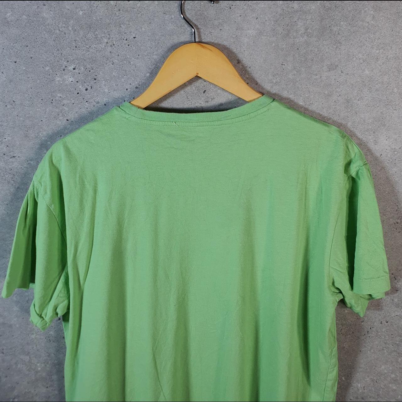 Vintage Ralph Lauren Polo T Shirt Men’s Medium Green Embroidered Pony Classic Fit C9090