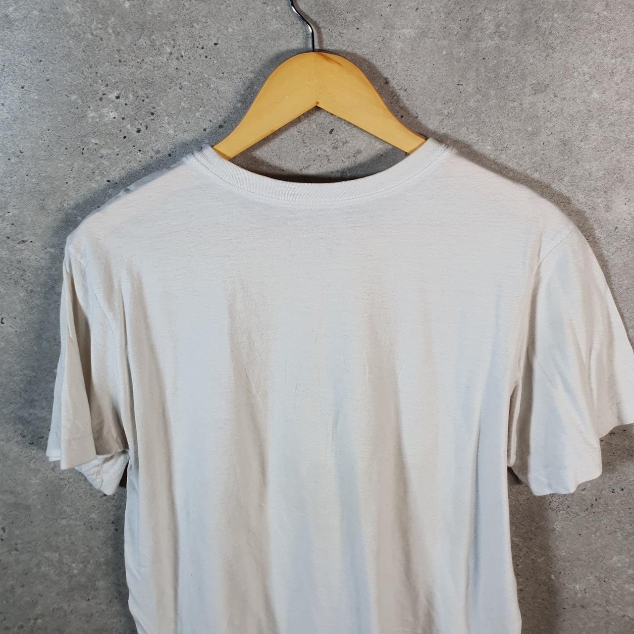 Vintage Nike Just Do It Spellout T Shirt Shirt Men’s Small White Swoosh Logo Athletic C9738