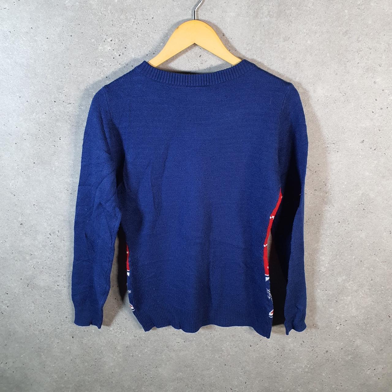 Vintage NHL Montreal Canadiens 90s Knit Sweater Men’s XS Blue Y2K Pullover American