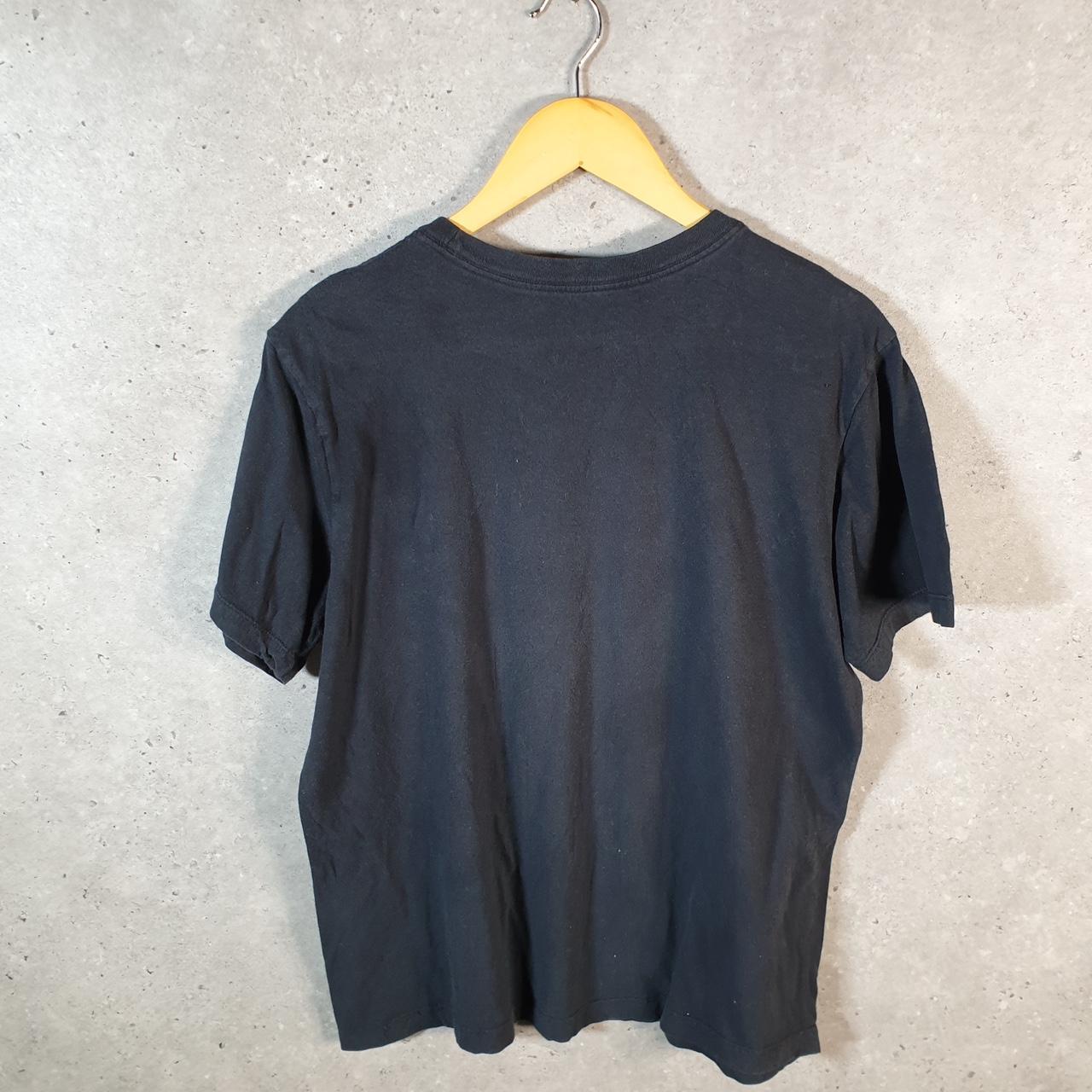 Vintage Nike Airmax Trainer T Shirt Men’s Medium Black Logo Swoosh Athletic