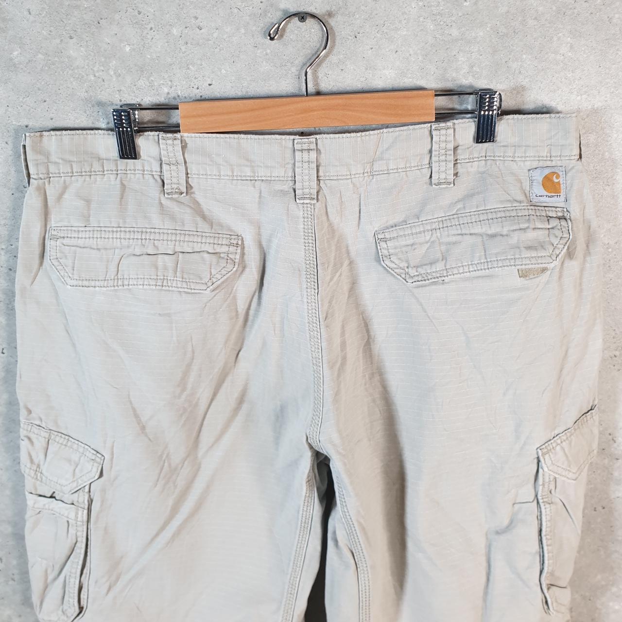 Vintage Carhartt Baggy Carpenter Shorts Jorts Cargo Men’s W40 Brown Relaxed Fit Workwear