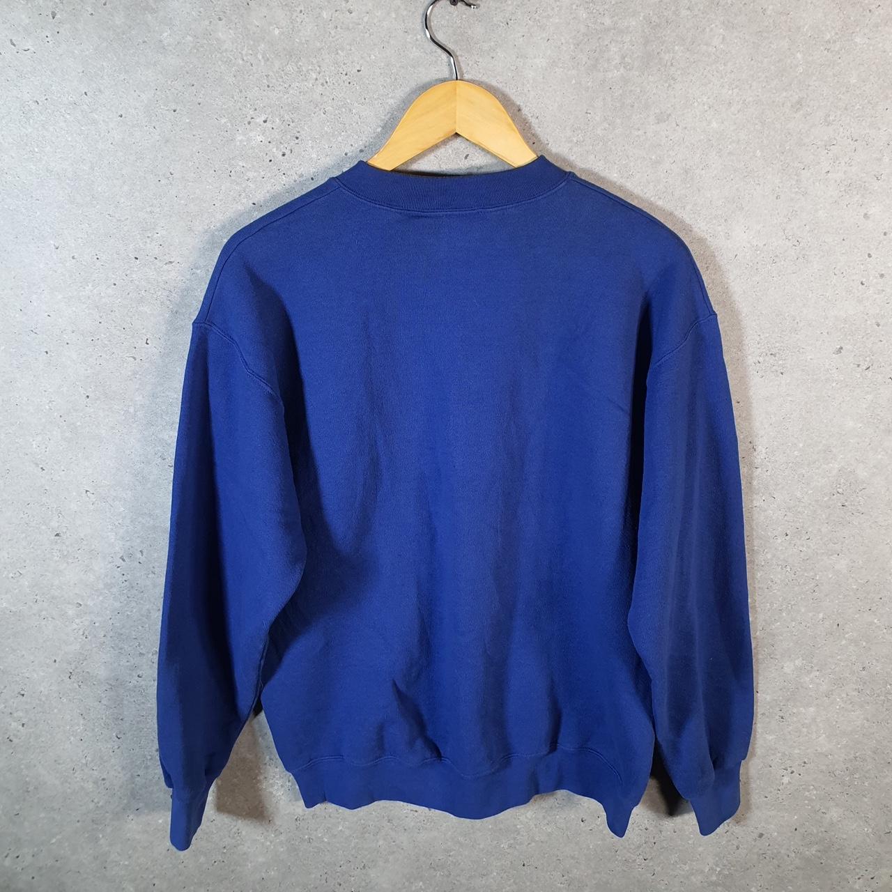 Vintage Lee Heavyweight Sweatshirt Men’s Medium Blue Sainte Anne De Detroit