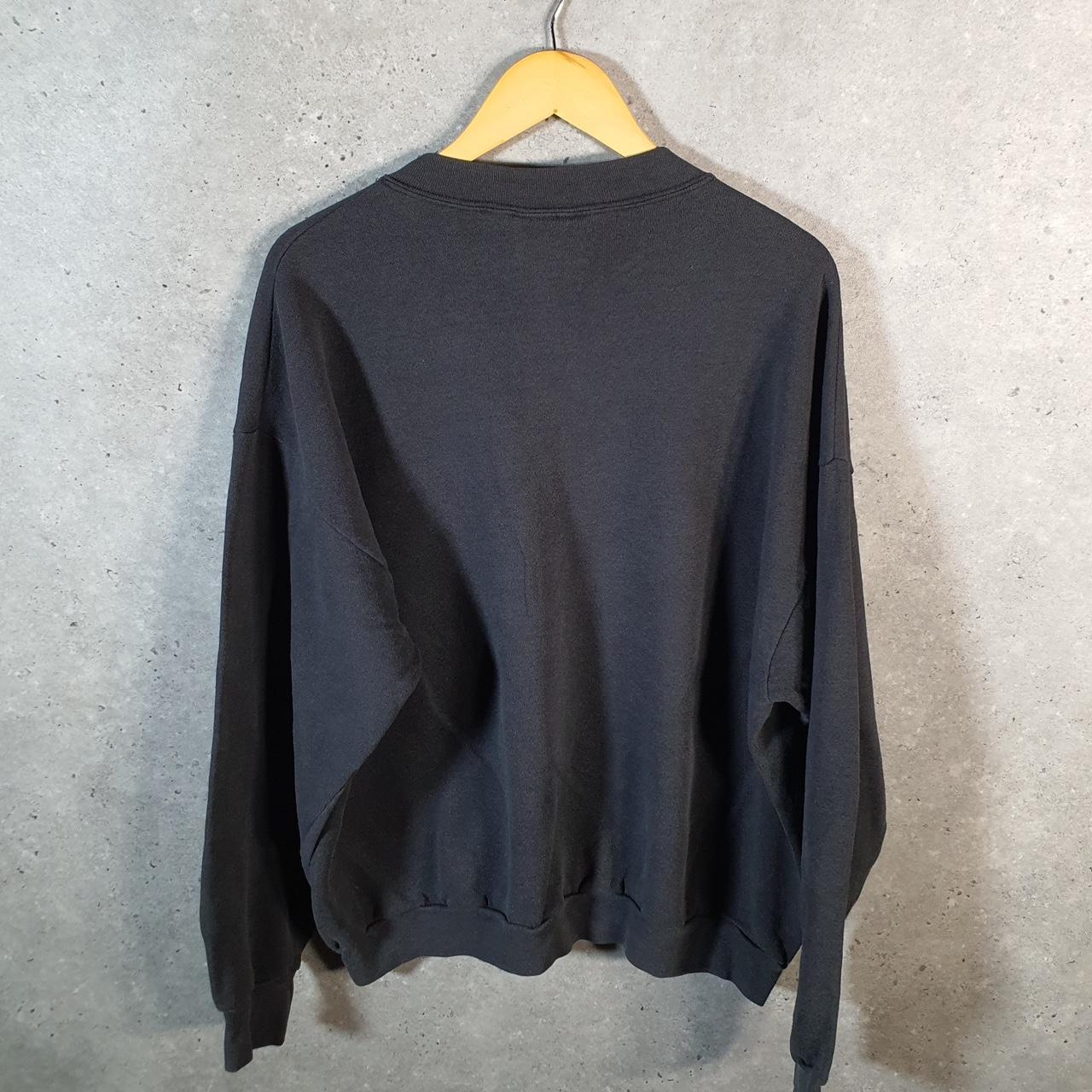 Vintage Lee Cotton Blend Sweatshirt Men’s XL Black USA Myrtle Beach Pullover