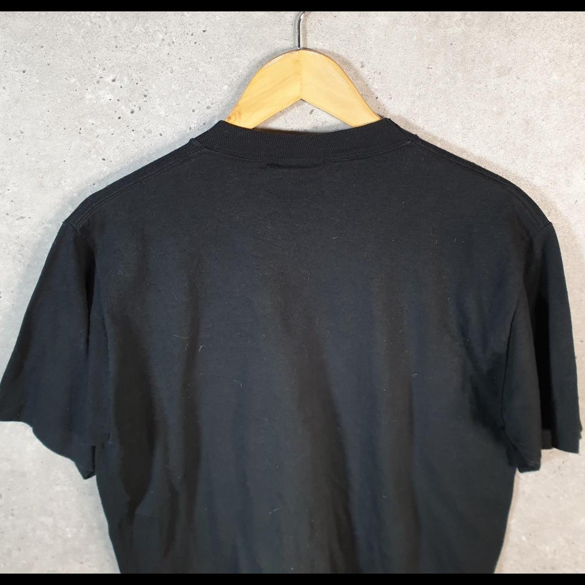 Vintage SunBelt Sportswear Graphic 90s Single Stitch T Shirt Men’s Large Black