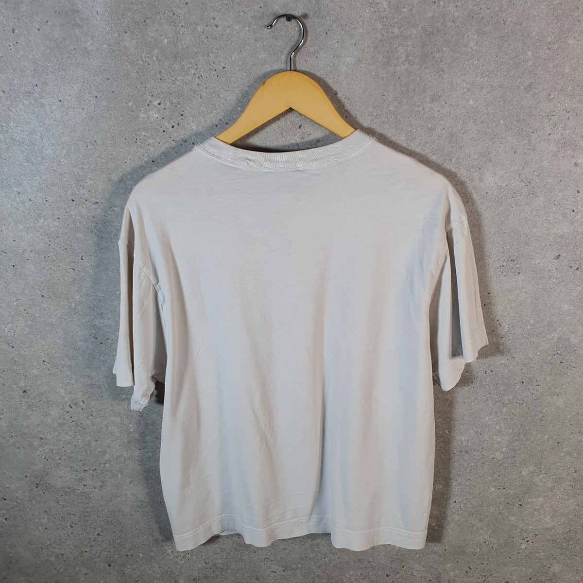 Vintage Nike Air Spellout T Shirt Men’s Small White Logo Swoosh Athletic