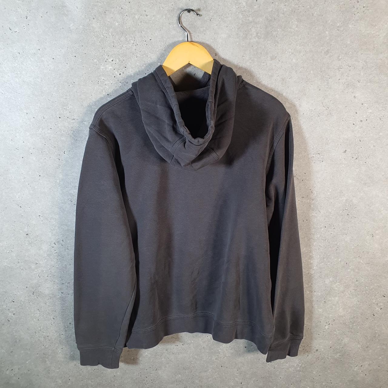 Vintage Nike Club Spellout Hoodie Men’s Large Black Swoosh Y2K Pullover