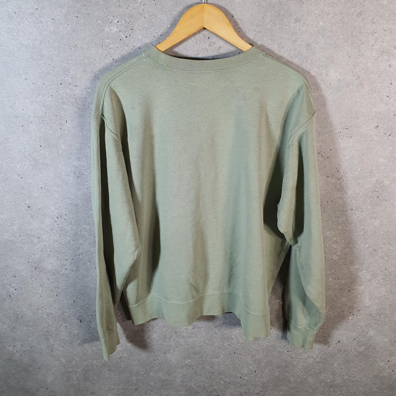 Vintage Nike Club Embroidered Sweatshirt Men’s Large Green Swoosh Y2K Pullover Logo