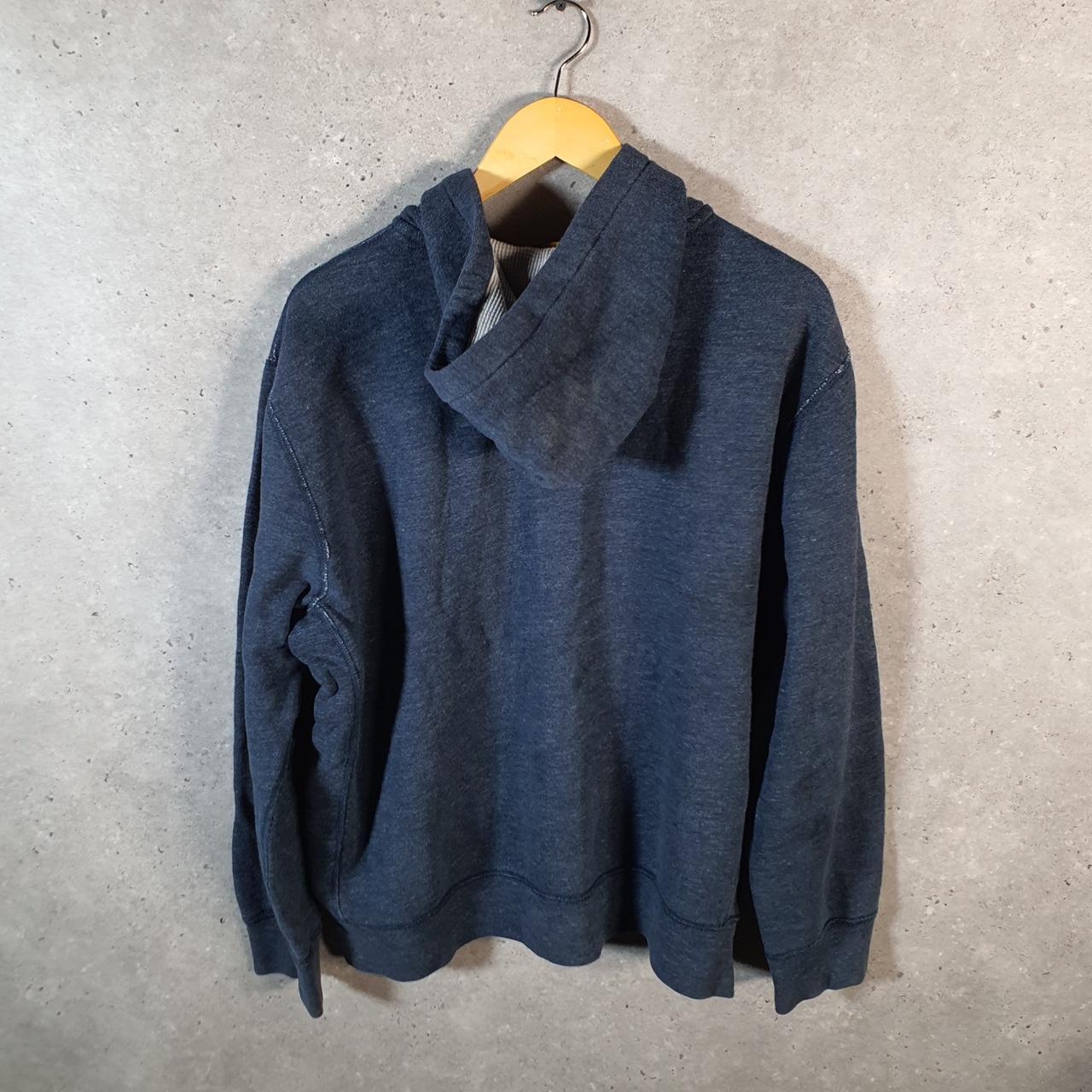 Vintage Ralph Lauren Polo Full Zip Hodie Men’s XL Blue Cotton Pony