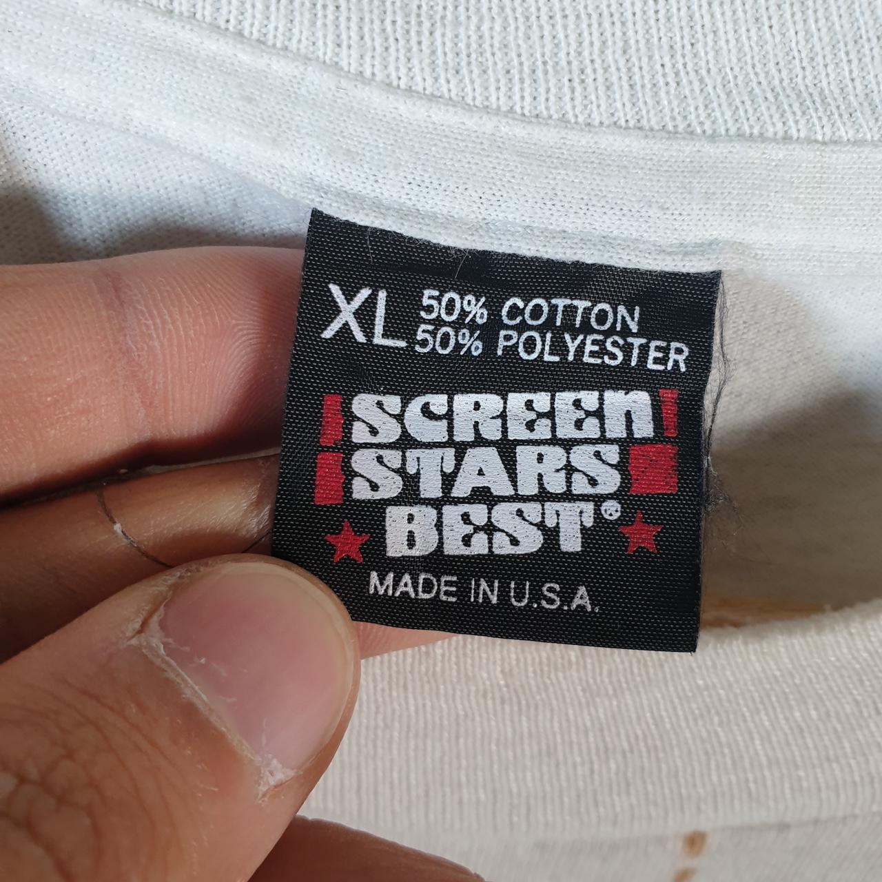 Vintage Screen Stars Class of 1992 Robert E Lee USA Single Stitch T Shirt Men’s XL White