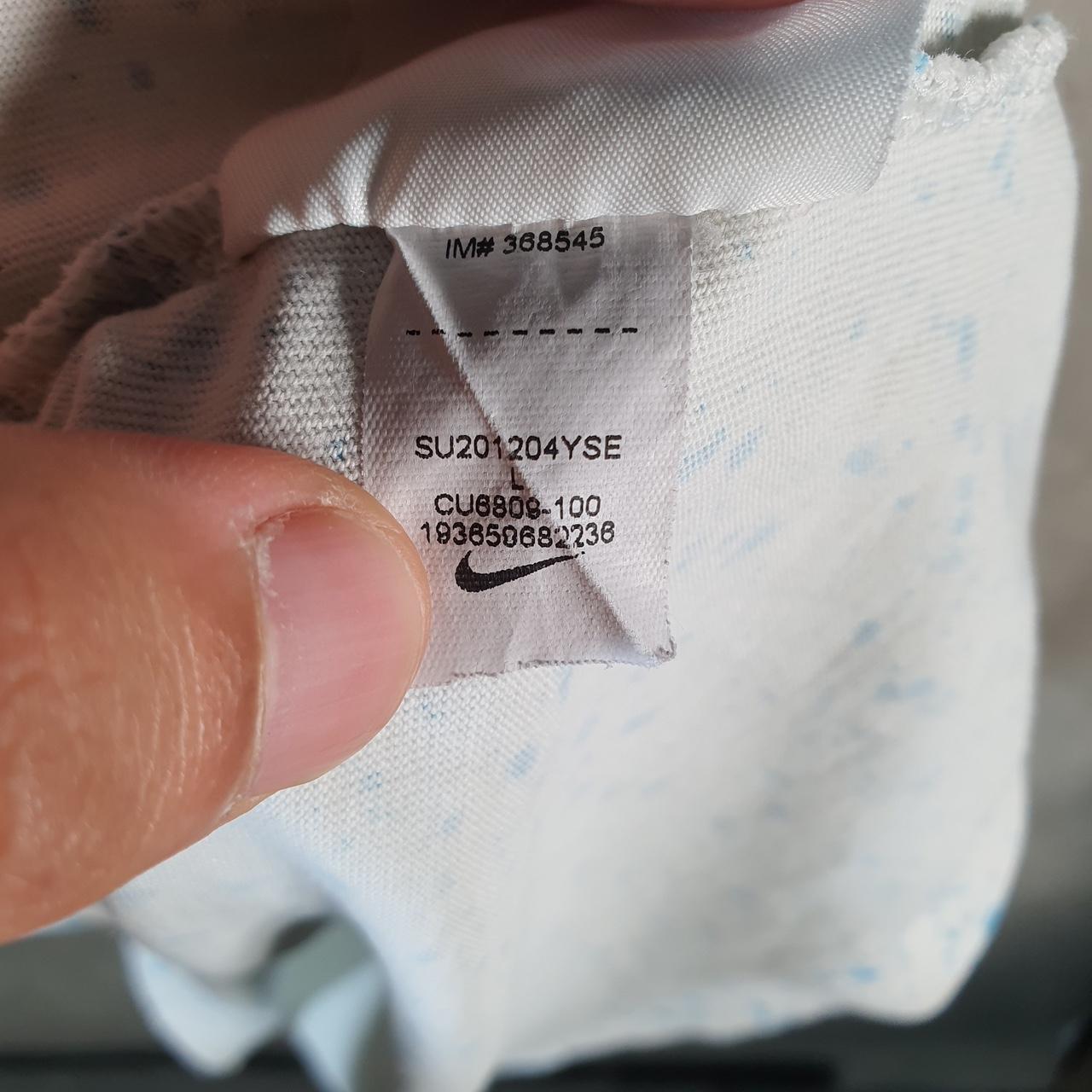 Vintage Nike Spellout Club T Shirt Men’s Large Blue Logo Swoosh Loose Fit Athletic