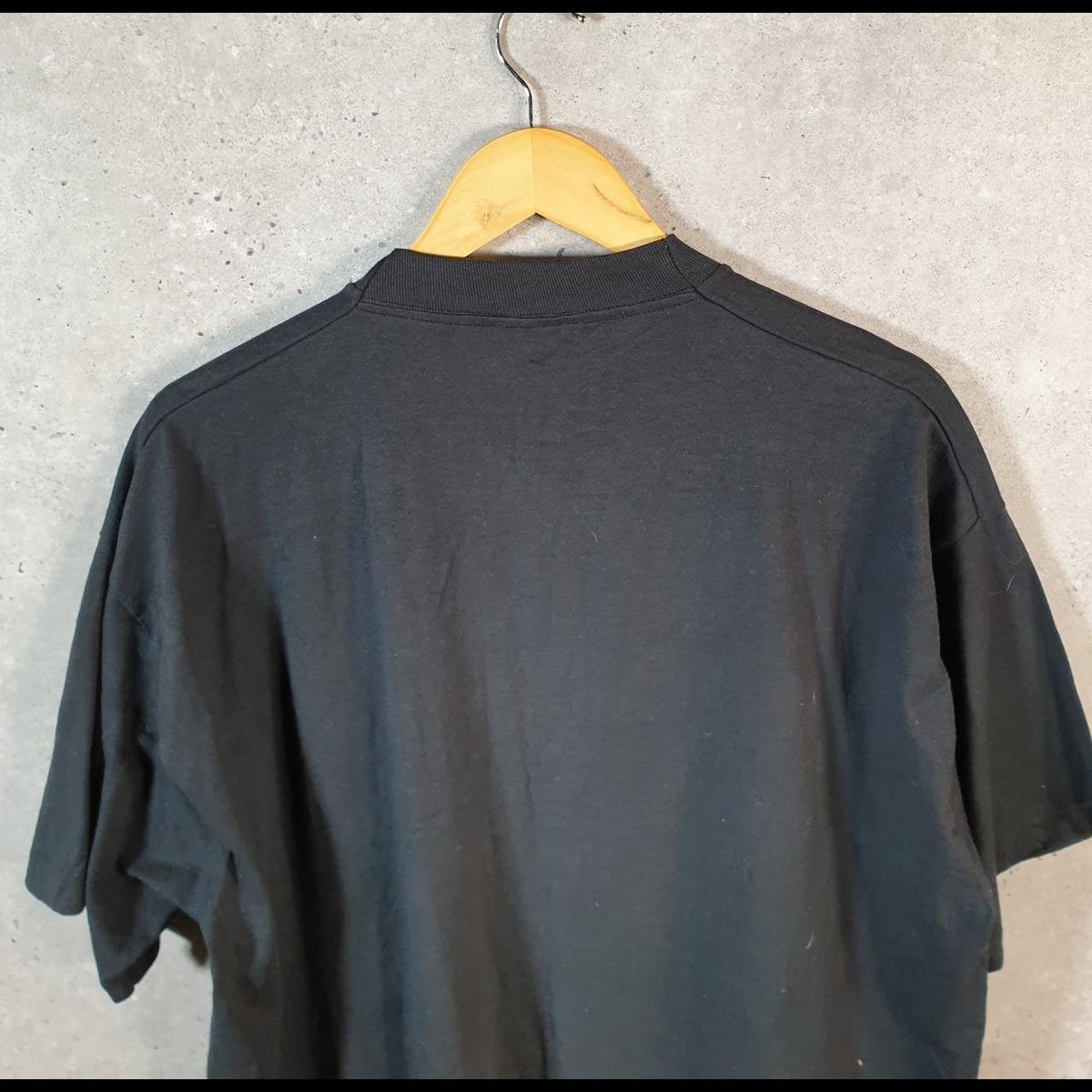 Vintage Fruit of the Loom Tommy Guns Garage Chicago 90s Single Stitch T Shirt Men’s XL Black C7908