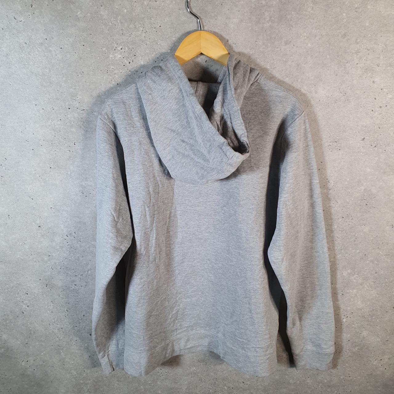 Vintage Champion Hoodie Men’s Large Grey Pro Sport Spellout Pullover
