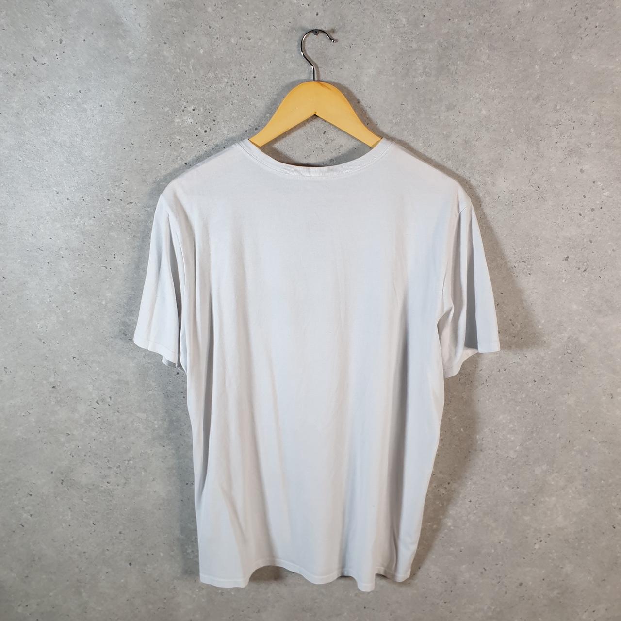 Vintage Nike Just Buckets Spellout T Shirt Men’s Large White Logo Swoosh Athletic