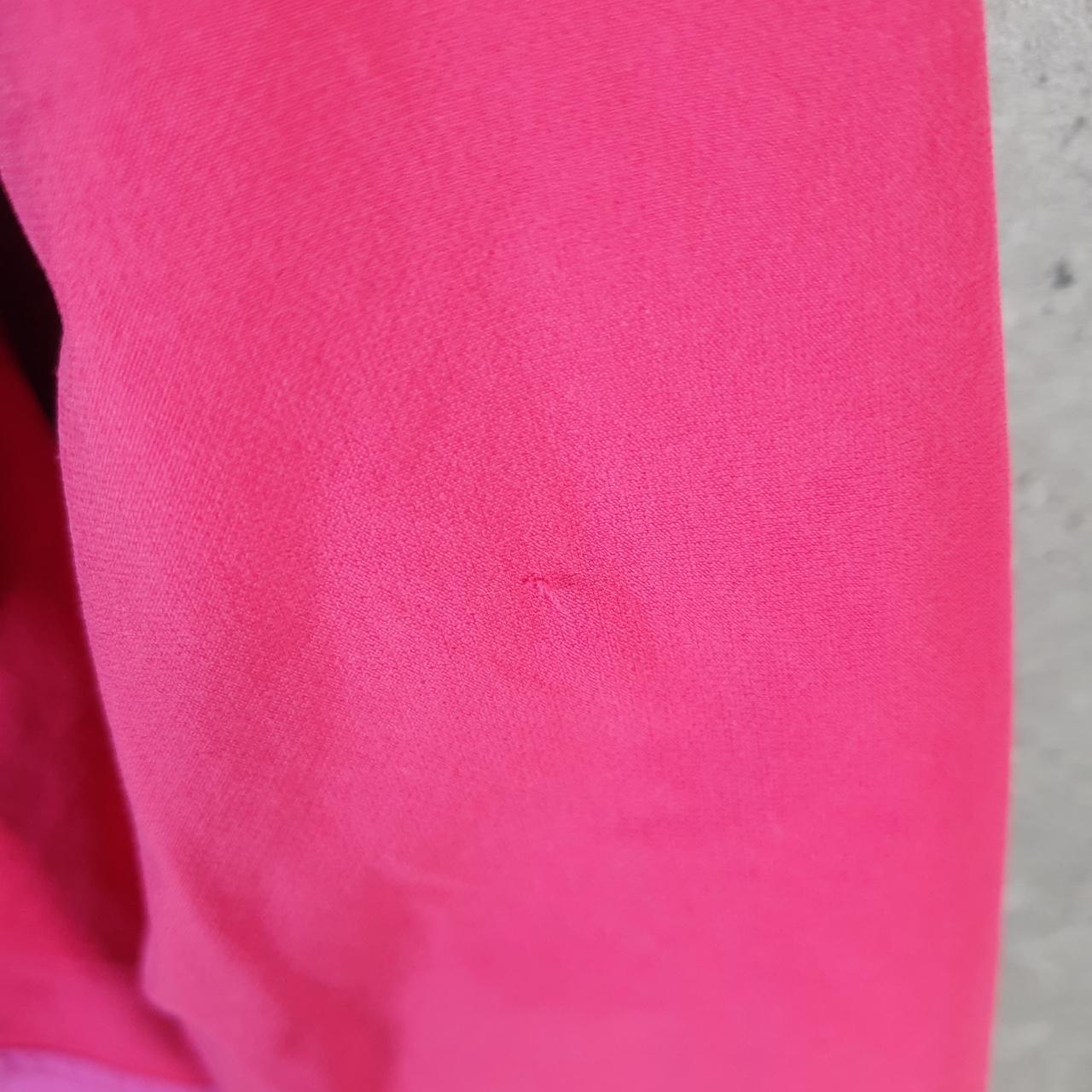 Vintage L.L. Bean Polartec Outdoors Nylon Jacket Mens Medium Pink Full Zip Waterproof