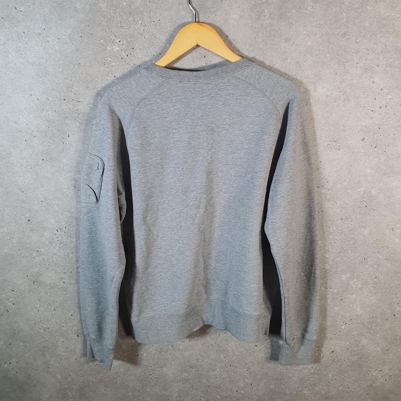Vintage Nike Club Sweatshirt Men’s Medium Grey Swoosh Y2K Pullover Logo