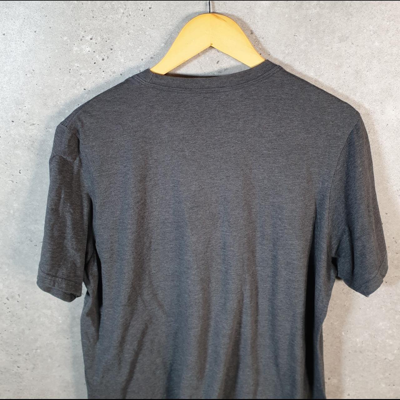 Vintage Adidas Amplifier T Shirt Shirt Men’s Large Grey Three Stripes Logo Athletic C9880