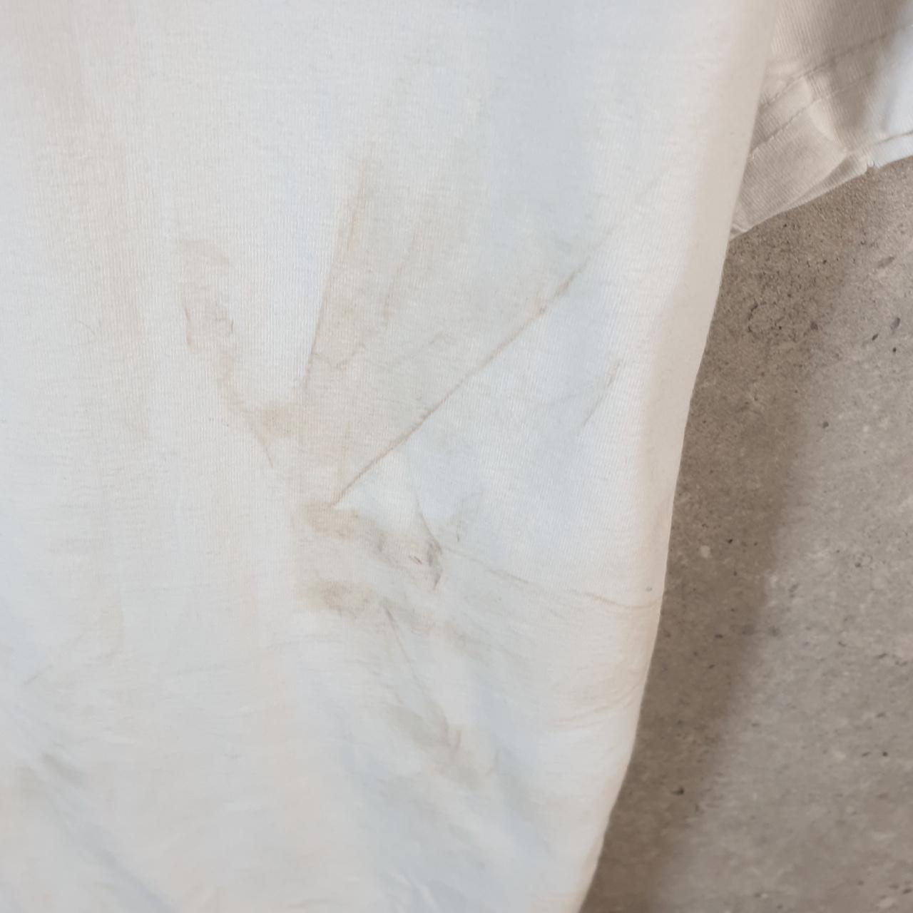 Vintage Levis Spellout T Shirt Shirt Men’s Small White Logo Athletic Casual