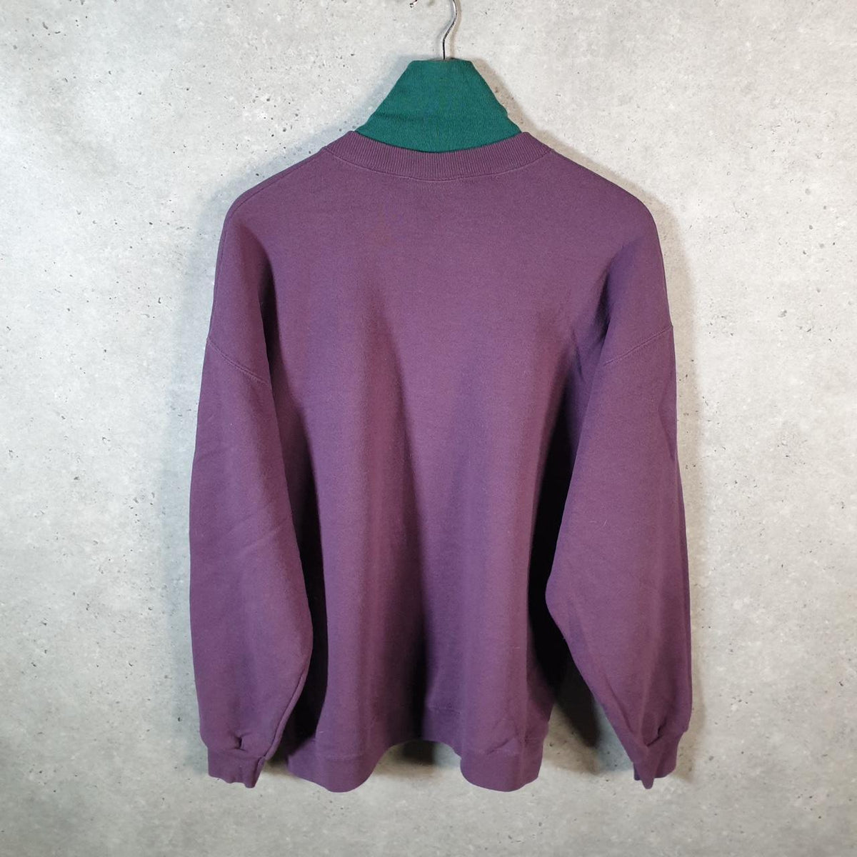 Vintage Lee Heavyweight Sweatshirt Men’s XL Purple USA Up North Mackinac Embroidered