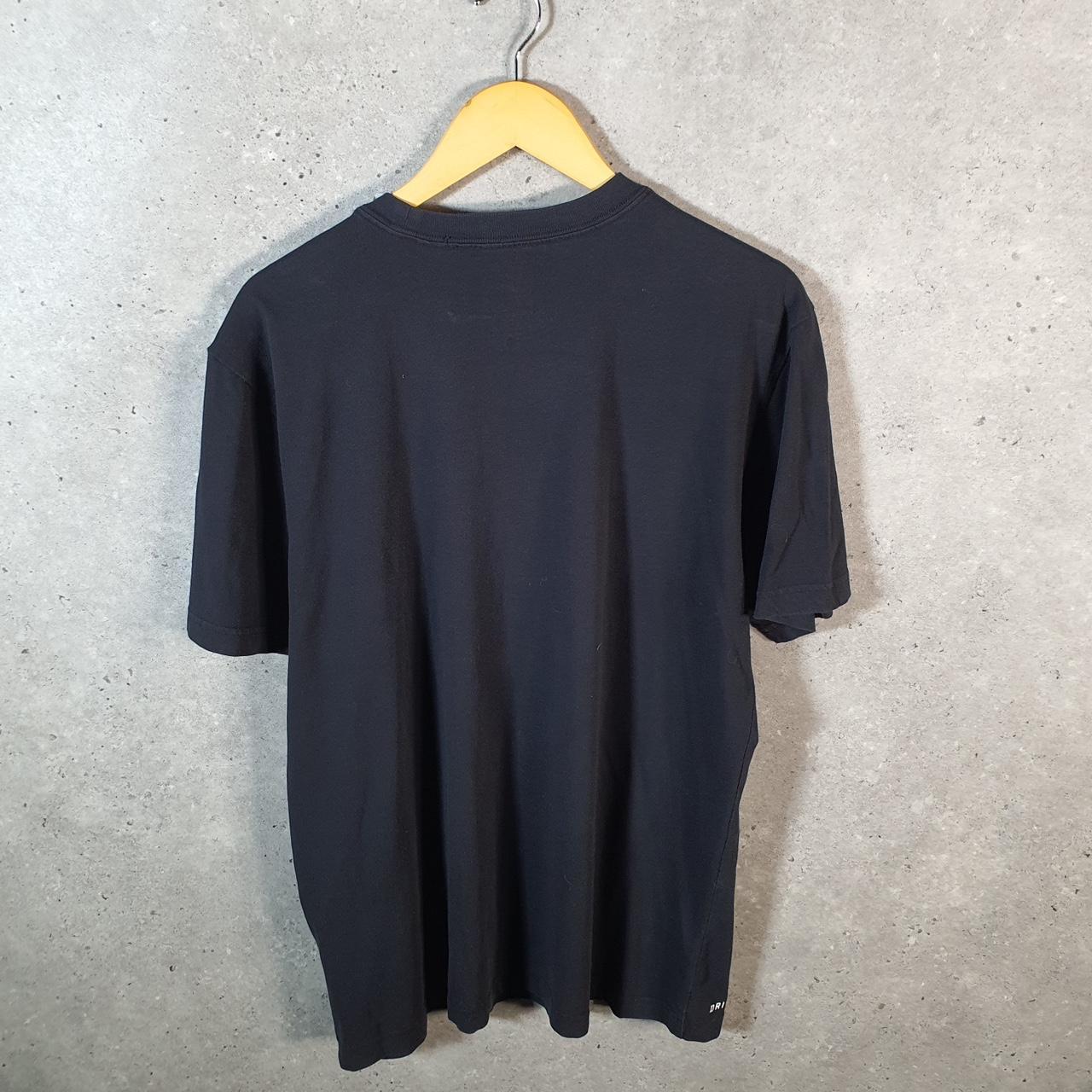 Vintage Nike Mr Clutch Dri Fit T Shirt Men’s Large Black Logo Swoosh Athletic