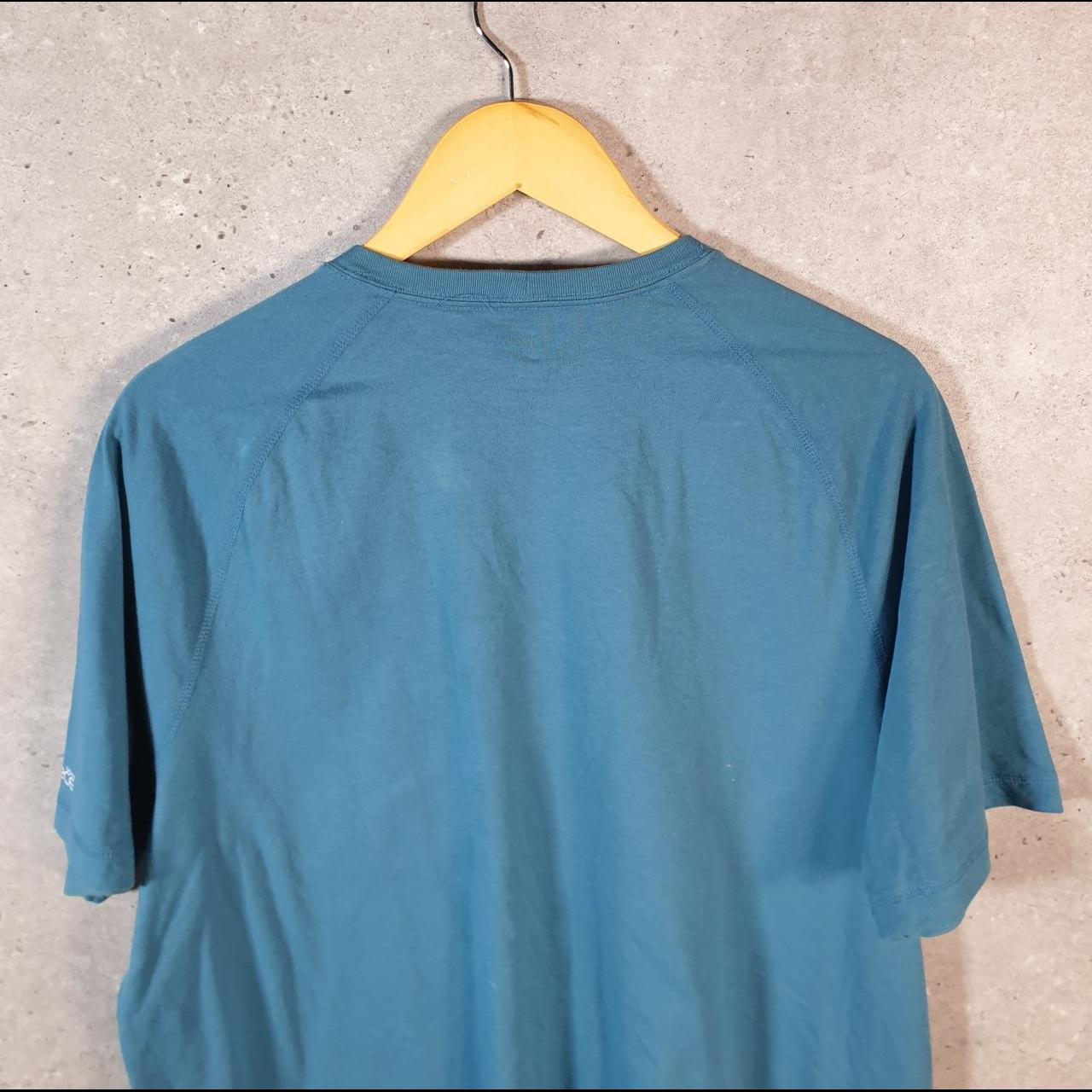 Vintage Carhartt Pocket T Shirt Men’s Large Blue Workwear Chore Utility Relaxed Fit C9178