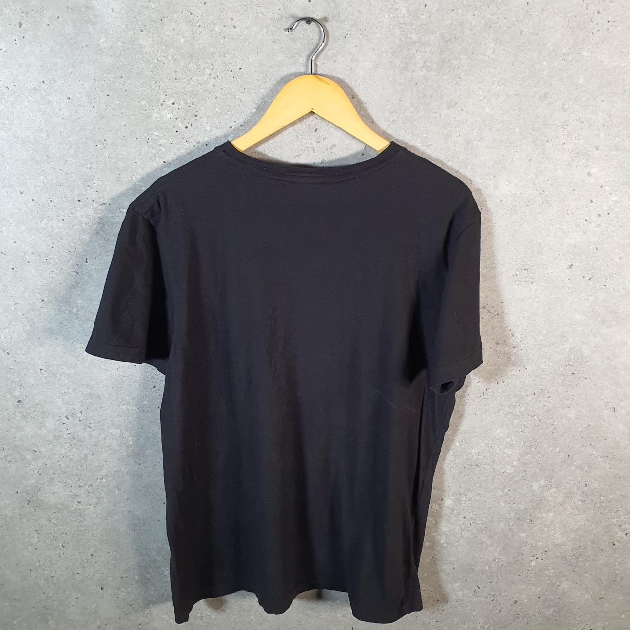 Vintage Marvel Avengers Assemble T Shirt Men’s XL Black Spellout Graphic