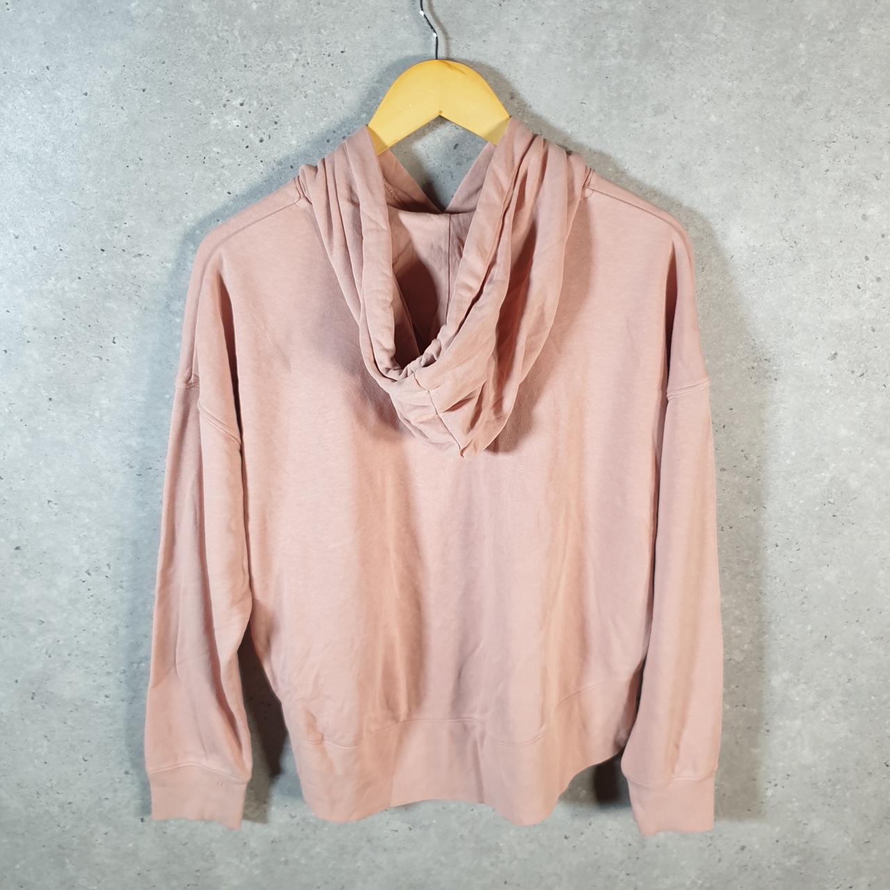 Vintage Nike Club Hoodie Womens Small Pink Swoosh Y2K Pullover Sweatshirt Logo