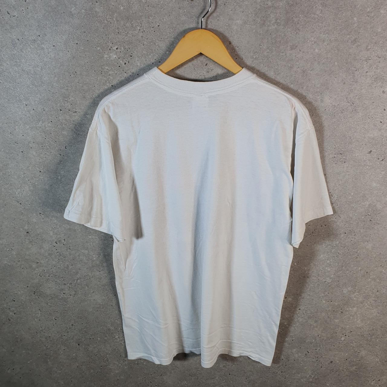 Vintage HL Miller 1993 Ghost Way Tony Hillerman USA Single Stitch T Shirt Men’s Large White