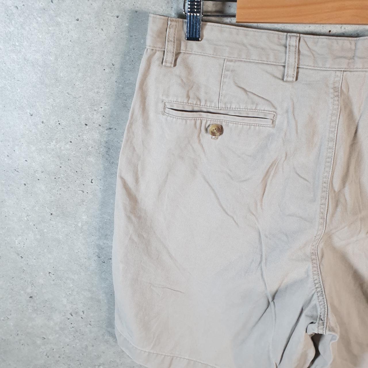 Vintage Chaps Ralph Lauren Polo Shorts Jorts Cargo Men’s W36 Beige Baggy Cotton