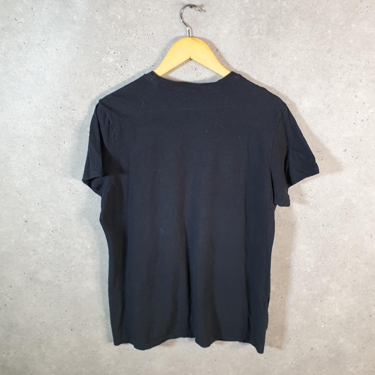 Vintage Adidas Go To Tee T Shirt Men’s XL Black Three Stripes Athletic Logo