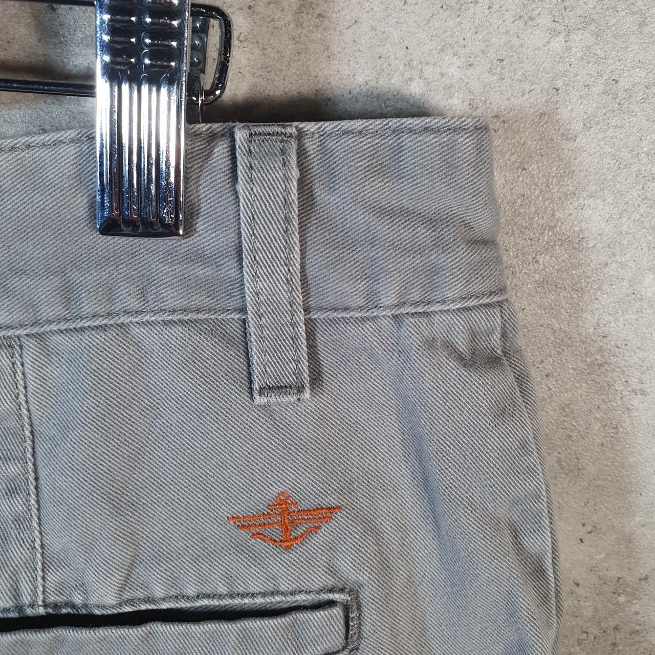 Vintage Dockers Chino Shorts Jorts Cargo Men’s W36 Grey Baggy Cotton
