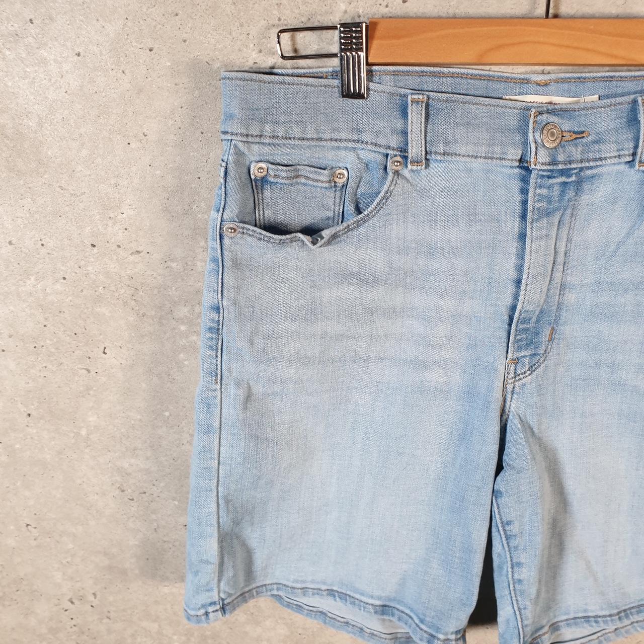 Vintage Levi’s Baggy Shorts Jorts Cargo Womens W29 Blue Relaxed Denim