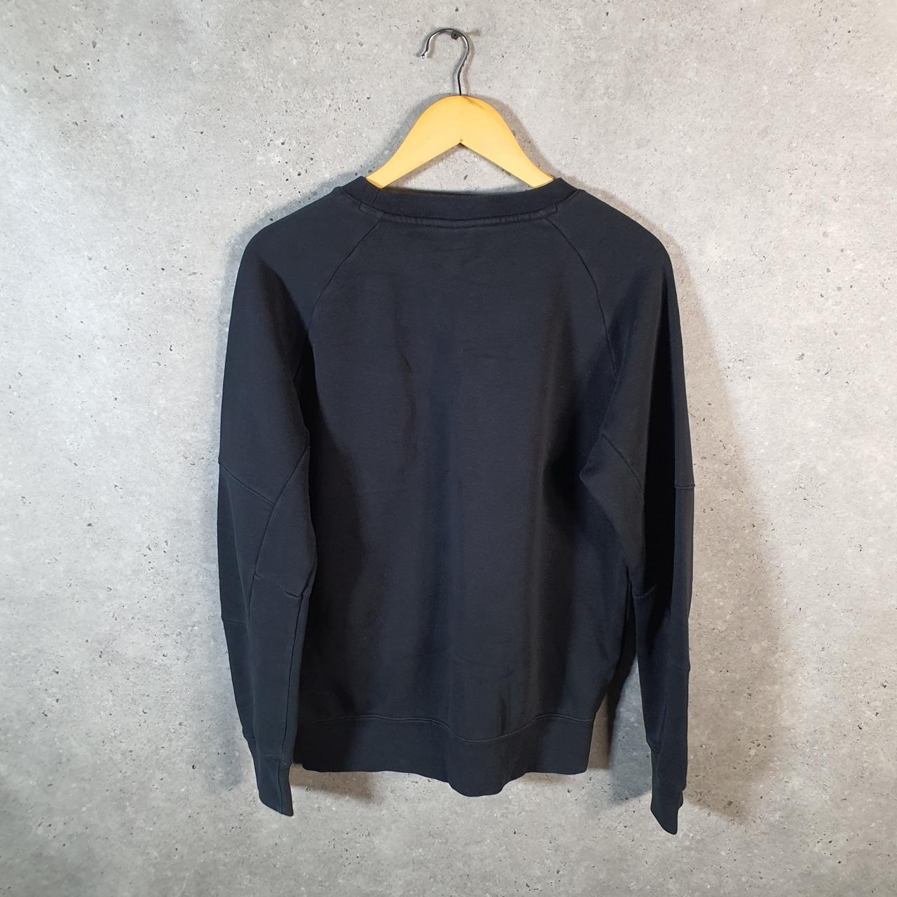 Vintage Nike Airmax Sweatshirt Men’s Medium Black Swoosh Y2K Pullover Logo