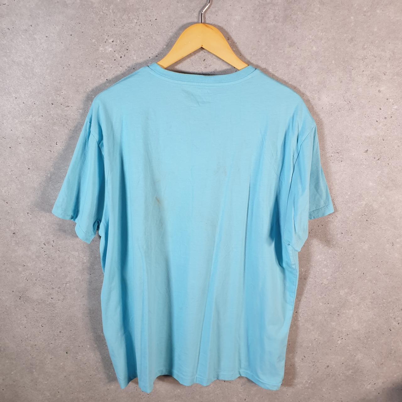 Vintage Ralph Lauren Polo Sport T Shirt Men’s Large Blue Classic Fit Embroidered Pony