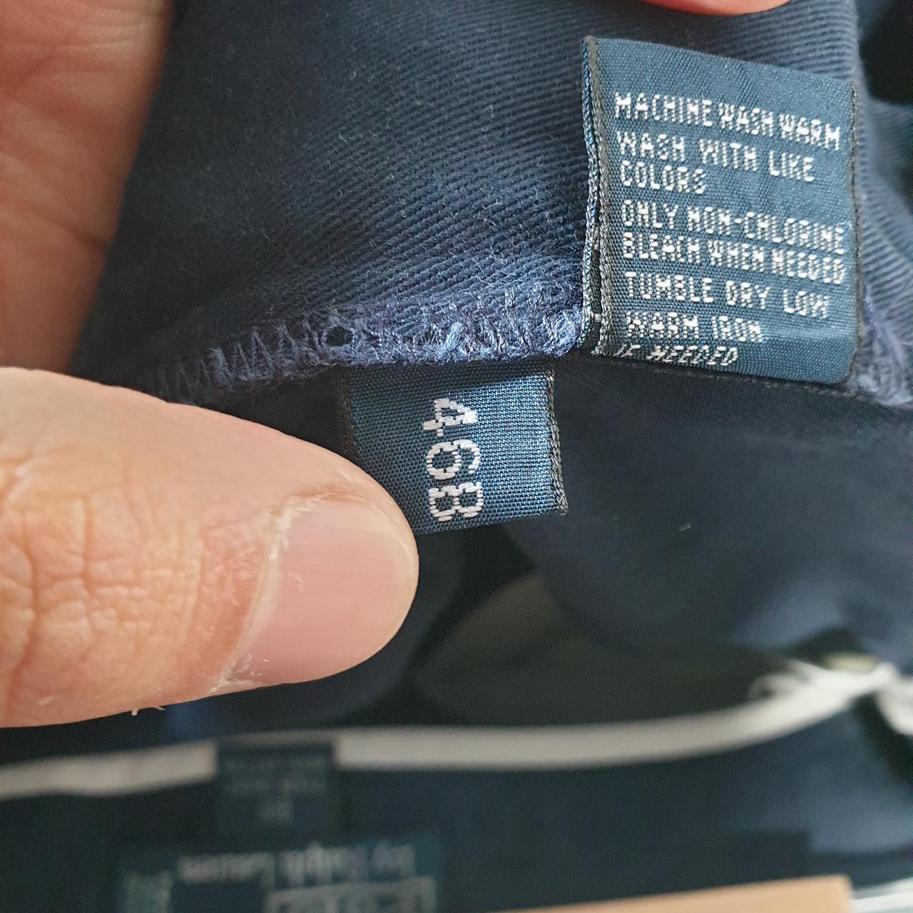 Vintage Ralph Lauren Polo Tyler Shorts Jorts Chino Cargo Men’s W46 Big Navy Blue Baggy