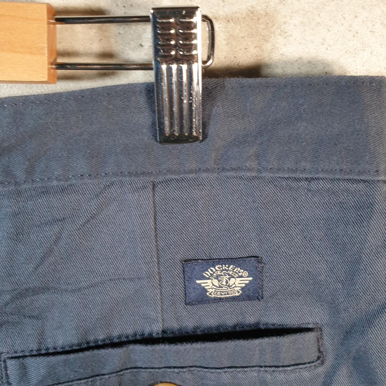 Vintage Dockers Shorts Jorts Cargo Men’s W38 Navy Blue Baggy Cotton