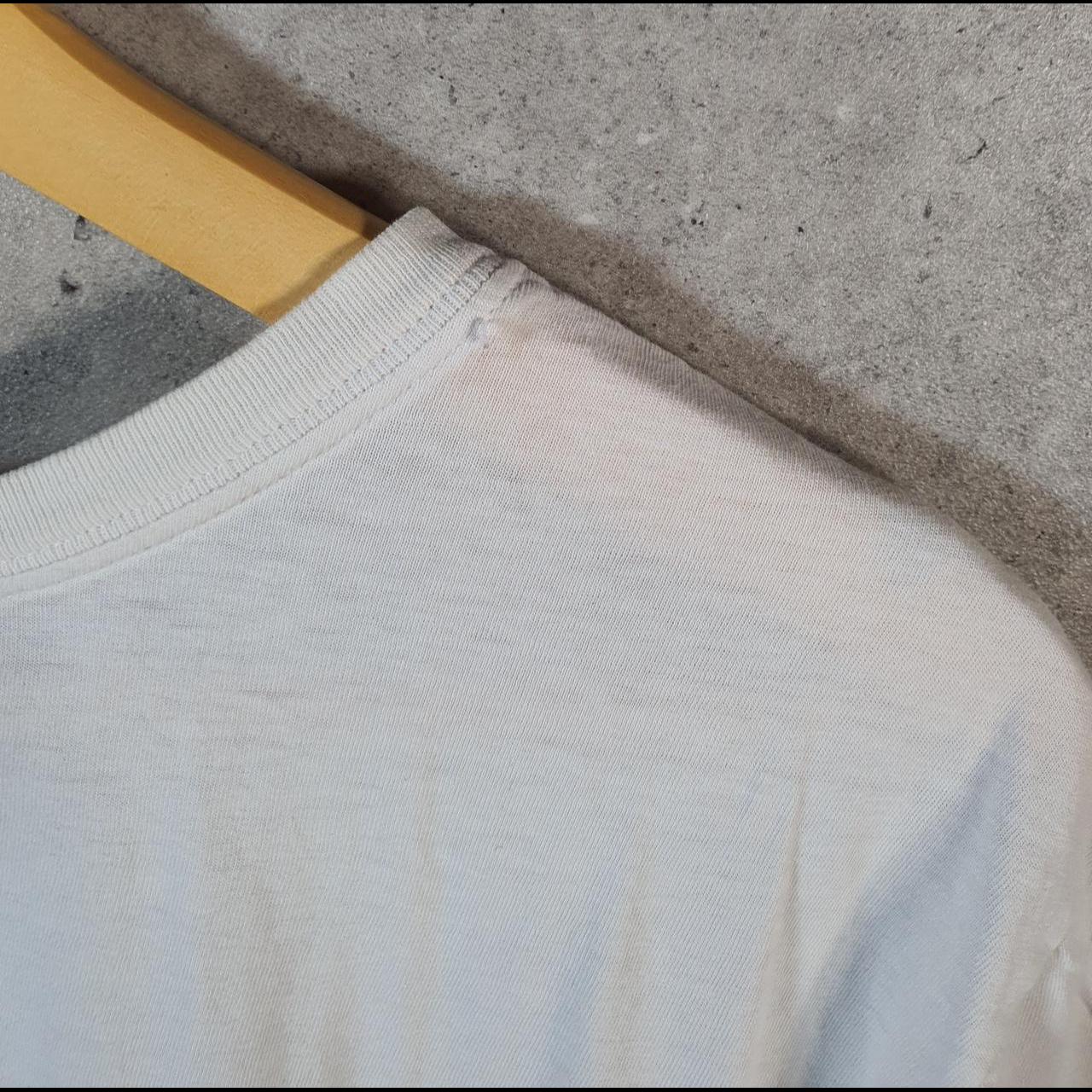 Vintage Nike Air Sickness Spellout T Shirt Men’s Large White Logo Swoosh Athletic