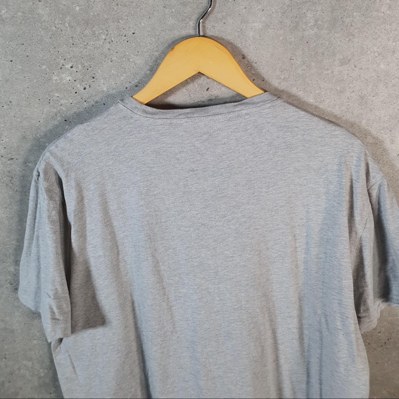 Vintage Ralph Lauren Polo Sport T Shirt Men’s XL Grey Custom Slim Fit Embroidered Pony C8673