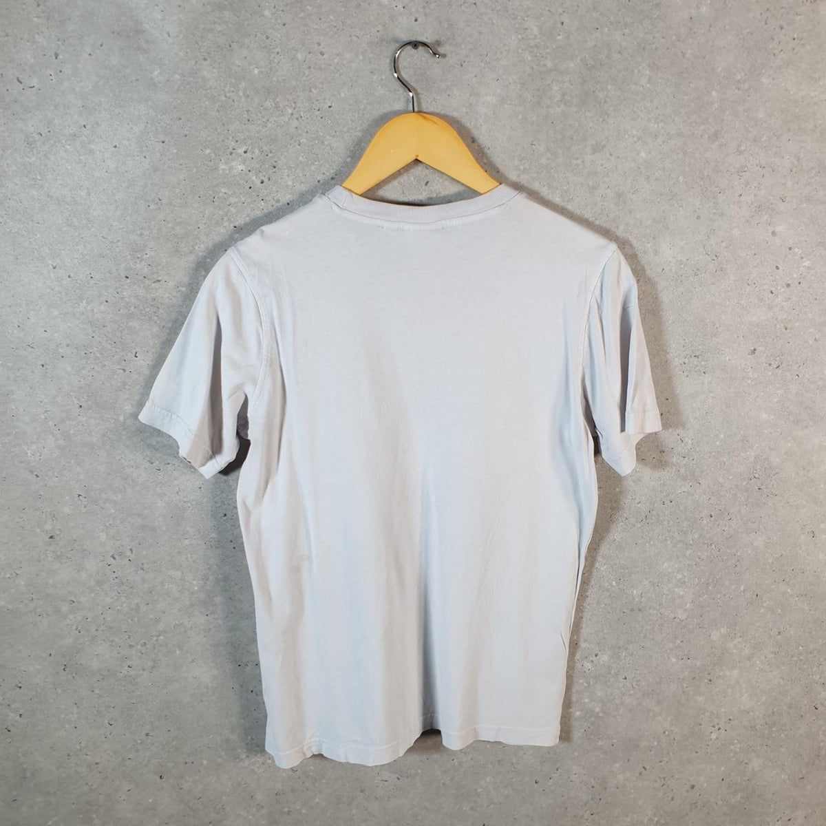 Vintage Adidas Spellout Trefoil Retro T Shirt Mens XS White Logo Athletic