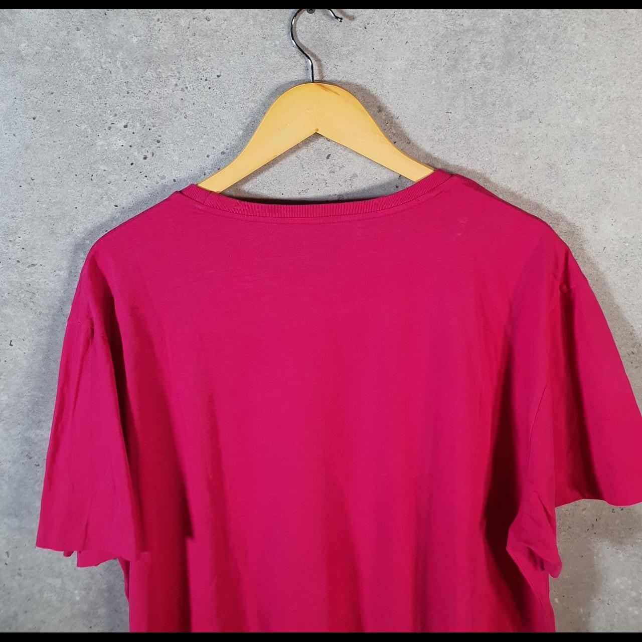 Vintage Ralph Lauren Polo T Shirt Men’s XL Pink Embroidered Pony Classic Fit C9102